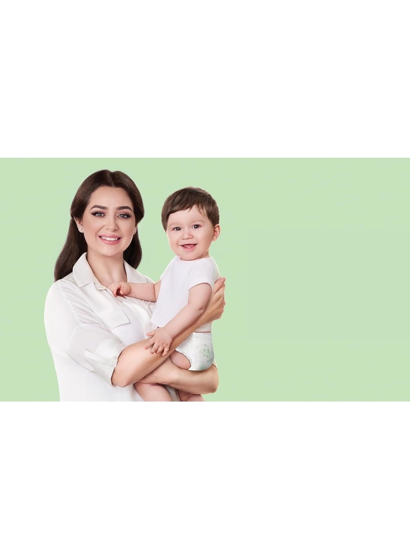 Bebem Natural Baby Diapers - Jumbo Economy Pack - Size 4 Maxi (Cotton Softness, Bamboo Absorption… 100% Natural Protection) - Image 4